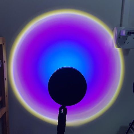 Projecteur LED arc-en-ciel, lampe d'ambiance inspirée des célébrités d'Internet (1/5)