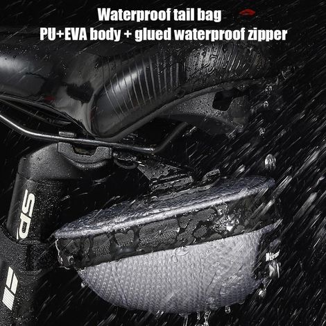 Wasserdichte Fahrradsatteltasche, Satteltasche für unter den Sattel, Fahrradsatteltasche (1/5)