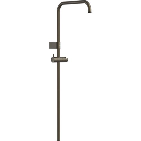 TRES 03463502KMB OVER-WALL Barra de Ducha Adaptable a Grifo Termostático Mural con Conexión Compatible Color Negro Bronce - ref: 03463502KMB