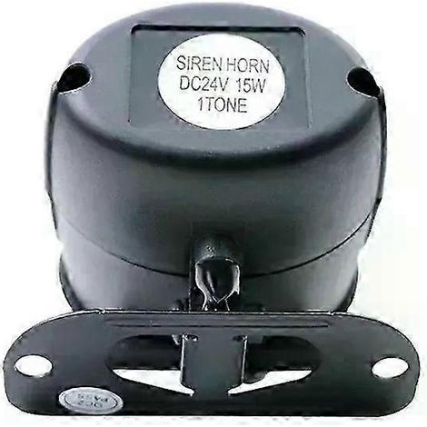 Sirena antirrobo con bocina, alarma de tweeter de 12 V, sirena de alarma de voz inteligente de alto decibelio, alarma de bocina, altavoz de voz de agudos CS rápido (1/5)