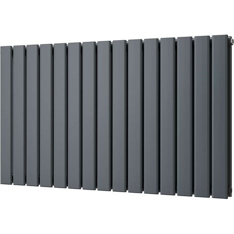 Typhoon - Anthracite Horizontal Radiator H600mm x W1020mm Double Panel (1/3)