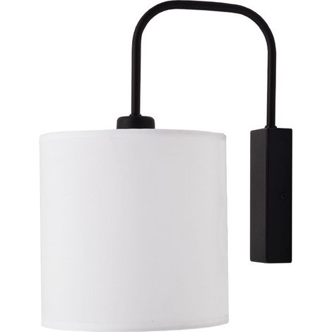 Applique murale Lamego abat-jour blanc E27 20W Shilo (1/3)