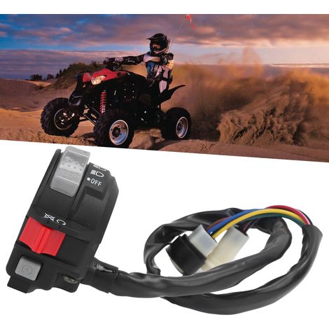 Les commutateurs de guidon sont compatibles avec la Yamaha Moto 4 YFM225 (SW-04) de 1986. (1/5)