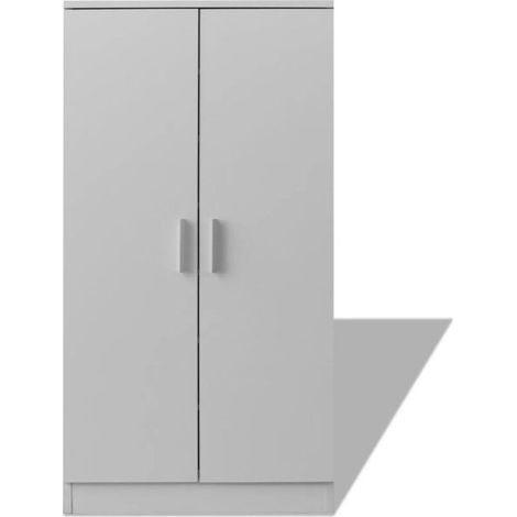 Palina Schuhschrank mit 7 Ebenen (B 55 x H 108 x T 35 cm) – Eleganz und Funktionalität – Weiß (1/5)
