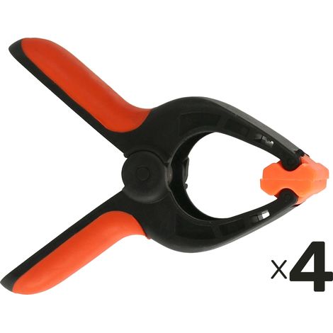 DAYTOOLS Serre-joint LZ-108, 0...50 mm, 108 mm, 4 pièces