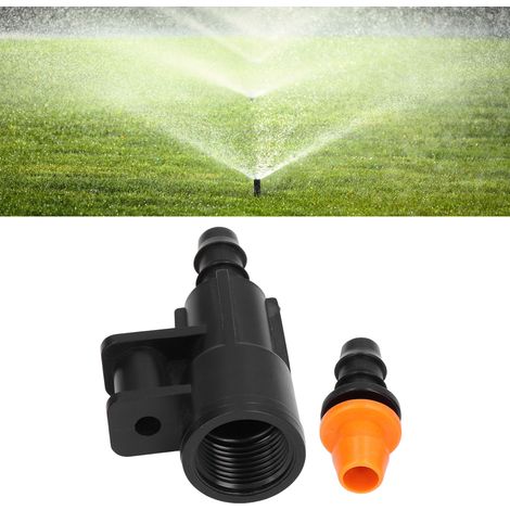 15 Sets/Verkauf von dreiteiligen mobilen Halterungen mit Schwenkarm und Schmetterlings-Sprinklerkopfhalterung mit G1/2-Innengewinde für Landschafts- und Landwirtschaftsbewässerung mit 8/12-Kapillarans (1/5)