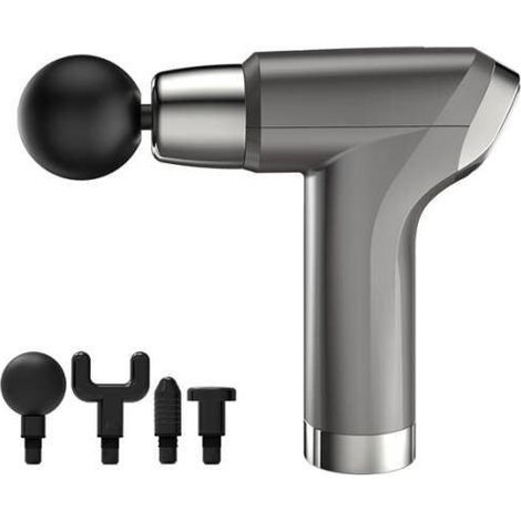 Pistolet de massage pour le dos masseur corporel puissant pistolet de massage à 4 embouts