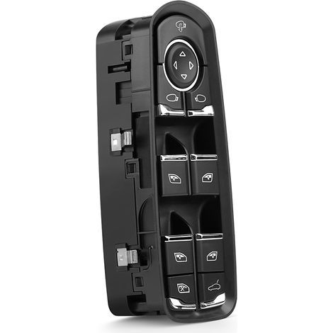 SUNXURY Interrupteur principal de vitre électrique avant gauche pour Porsche Cayman Panamera Macan 7PP959858R DML (1/5)