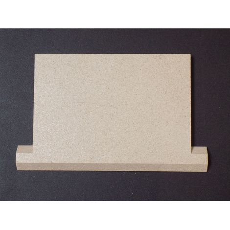 Déflecteur pour poêles à cheminée Art-Line de Jydepejsen - vermiculite - dimensions d'encastrement parfaitement adaptées (1/2)