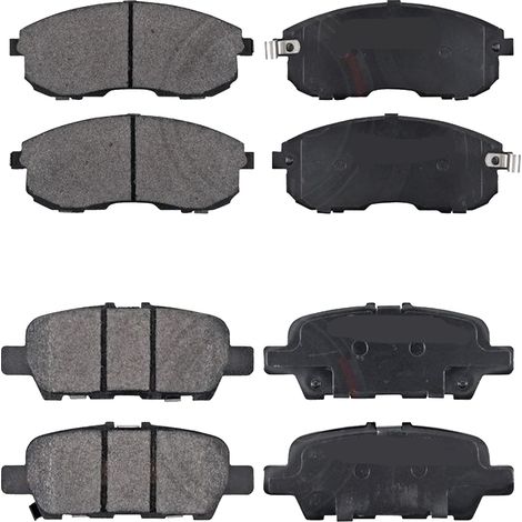 KIT PASTIGLIE FRENO ANTERIORI E POSTERIORI compatibile con OPEL ADAM (M13) / PASTIGLIE FRENANTI AUTO OEM P 59 083  P 59 081  P 66 001,P 59 086 / SOSTITUZIONE DIRETTA / BASSA POLVERE / SILENZIOSO