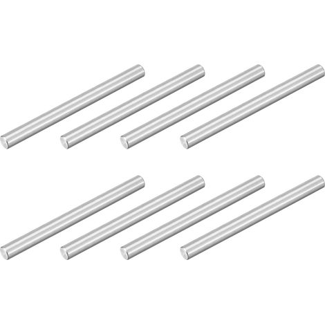 8pcs M5x60mm Goupille Cylindrique Étagère, Goujons Cylindriques Acier Inoxydable 304, Support Cheville d'Étagère Fixation pour Fabrication Industrie Mécanique Installation Meuble (1/5)