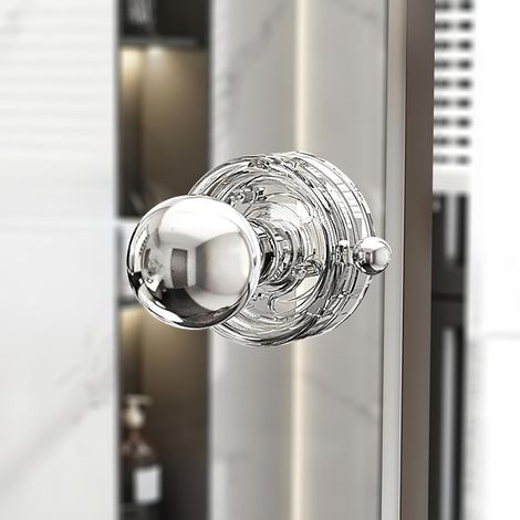 Poignée Ventouse pour Porte de Frigo et Vitre – Sans Perçage,Installation Facile,Poignée en Verre pour Surfaces Lisses (1/5)