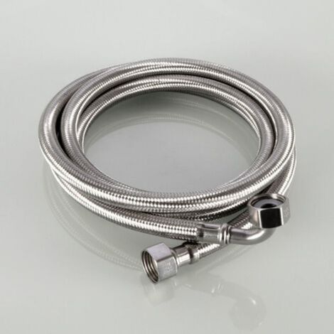 Flexible inox femelle - femelle 20x27 coudé longueur 150 cm