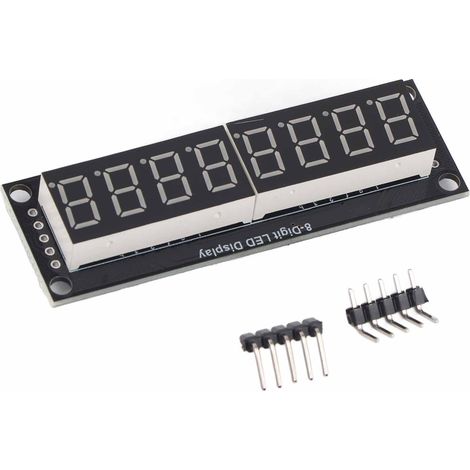 8-stelliges 7-Segment-Digitalanzeigemodul mit 0,36 Zoll gelber LED-Anzeige, TM1637-Treiber (1/5)