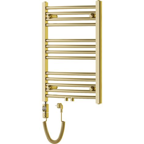 Mexen Ares elektrischer Heizkörper 700 x 500 mm, 300 W, gold - W102-0700-500-2300-50 (1/5)