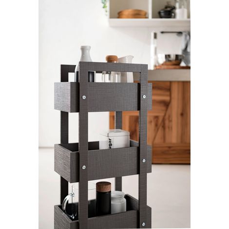 Mömax Standregal Trilogy Anthrazit (1/4)