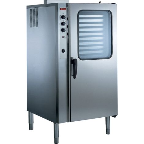 Four électrique à convection 20x GN 1/1- humidificateur auto. - Diamond