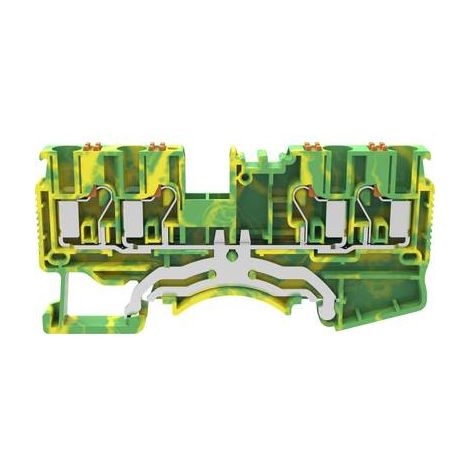 Degson DS2.5-QU-PE-01P-1C-00A(H) Borne pour conducteur de protection Push-In vert, jaune 1 pc(s) Q232922 (1/2)