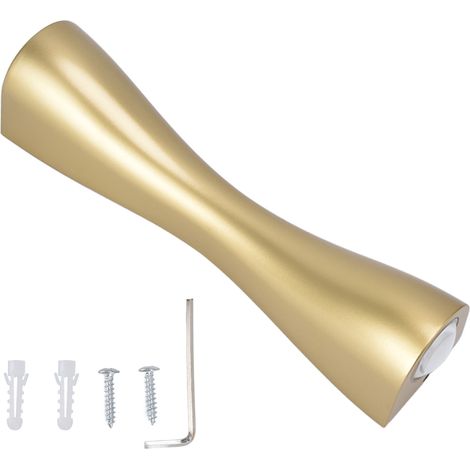Appliques murales LED double tête à éclairage doux et non éblouissant, en aluminium durable, pour cuisine, cour ou intérieur.