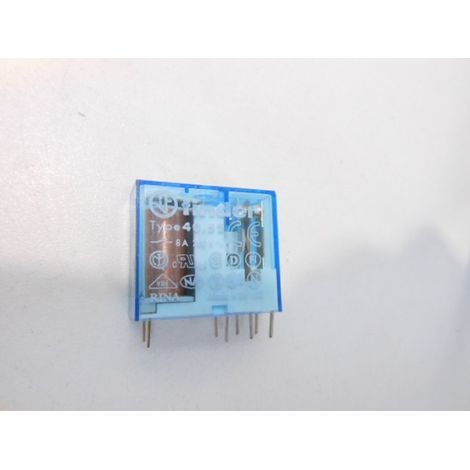 Relais circuit imprimé 2RT 8A 110V DC AgNi FINDER 405291100000PAC