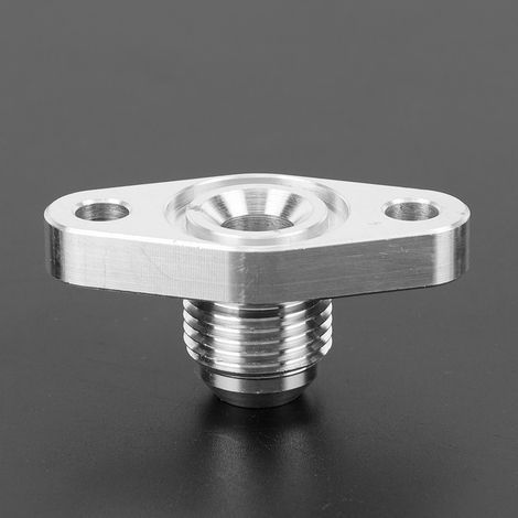 8AN Ölrücklaufflansch für Garrett GT15 GT17 IHI RHF4 TD04 Turbolader, 1,5 Zoll Durchmesser