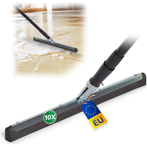 Novaliv 10x raclette carrelage sol douche avec manche enfichable 130 cm raclette eau pour sol jardin salle de bain terrasse voiture raclette eau sol