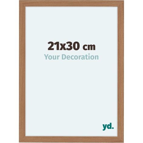 yd. - Cadre photo 21x30 - Noyer clair - MDF - Como (1/5)