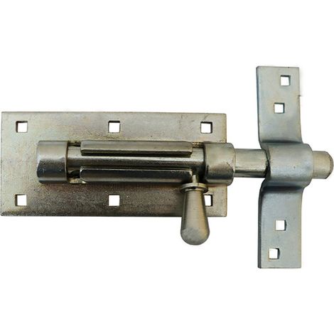 Verrou de box porte cadenas renforcé bichromaté - MERMIER - M-467163