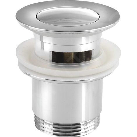 AQUALINE ACCESSOIRES - GARNITURE DE VIDAGE CLICKCLACK, PETIT, CHROME CV1008 (1/4)