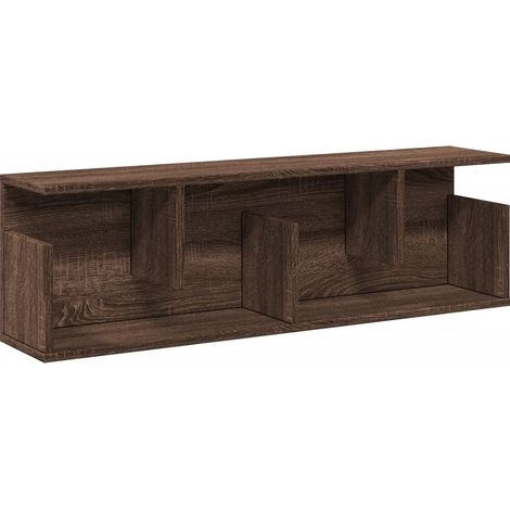 Maison Exclusive - Mobile a Parete 100x20x30cm Rovere Marrone in Legno Multistrato