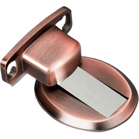 Butée de porte magnétique à fixer au sol, robuste, avec adhésif et vis, taille F, écartement de porte 512 mm (1/5)