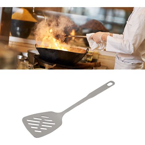 Cuillère et spatule de cuisine en acier inoxydable 304 (entièrement en acier) (1/5)
