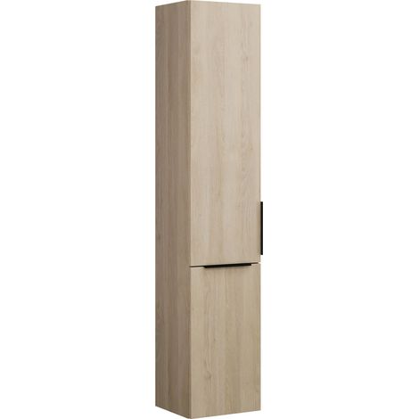 burgbad Eqio Armoire haute 1 porte, 1 bascule pour linge, (1/2)