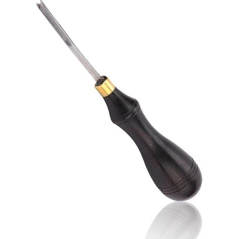 1 pc Professional Leather Edge Creaser Press Trimming Tool, Leather Edge Chamfer for DIY Leather Edge Groover Tools, for DIY Leather Goods (1/5)
