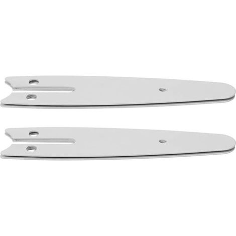 4 PièCes 4 Pouces Mini Plaque de Guidage de TronçOnneuse Barre de Guidage de Remplacement pour Accessoires de PièCes de TronçOnneuse éLectrique 4 Pouces (1/5)