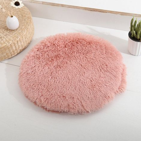 Lit Pour Chien Et Chat - Lit Rond Moelleux En Velours - Lavable En Machine - Convient Aux Animaux De Petite À Grande Taille - 40x40 cm 50x50 cm 60x60 cm (1/5)