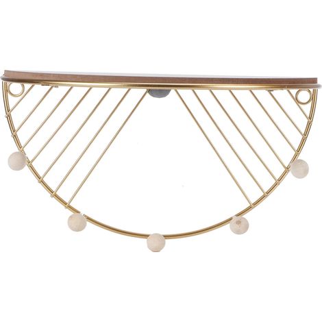 Étagère de rangement murale décorative, organisateur sans perçage pour salon, chambre et couloir (1/5)