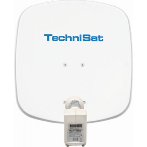 TechniSat DIGIDISH 45, Sat-Spiegel ,weiß, Twin-LNB