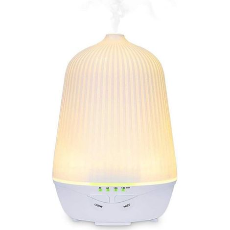 Trade Shop - BEFEUCHTER USB LAMPE WARM WEISS A750 100ML AROMATHERAPIE - (1/5)