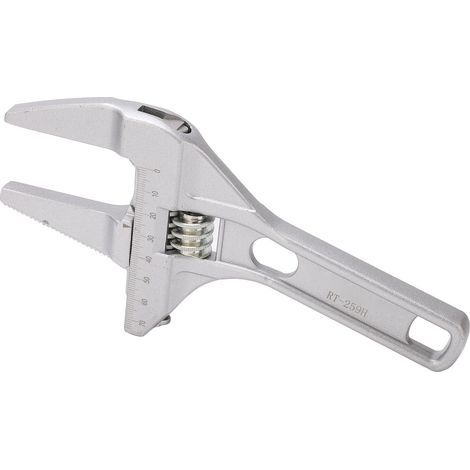 Weit öffnender verstellbarer Schraubenschlüssel aus Aluminiumlegierung (7–70 mm), Befestigungswerkzeug für Badezimmer (1/5)