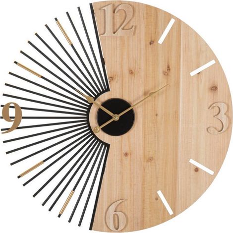 Orologio da muro Wordy, Ø60x3,5 cm (1/5)