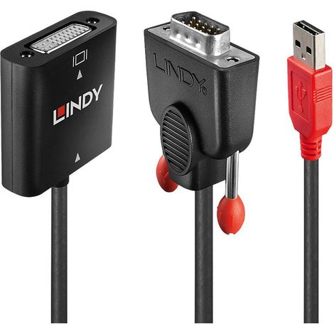 LINDY Monitor Convertitore [VGA - DVI] (1/3)