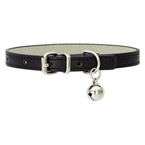 Collier en cuir ajustable pour animaux (20-28 cm) (1/4)