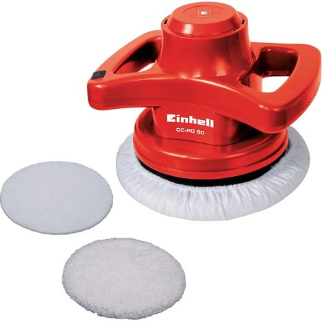 Lucidatrice Auto Carrozzeria Einhell CC-PO 90 W Levigatrice Compatta 2 Cuffie