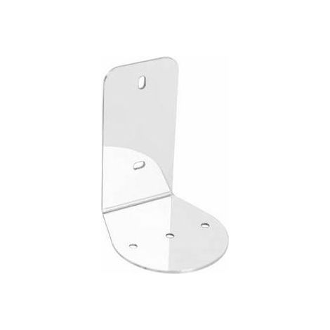 PLACCA FISSAGGIO A MURO PER PORTA SCOPINO Misura: Cromo cm 7,1 x 10 x 8,2