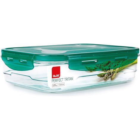 Fiambrera Hermética Ibili 790420 Plástico 2 L 27 x 20 x 6,5 cm