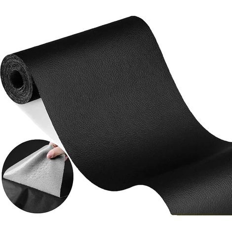 Lederreparaturband, selbstklebend, wasserdicht, Schwarz-20x30cm (1/2)