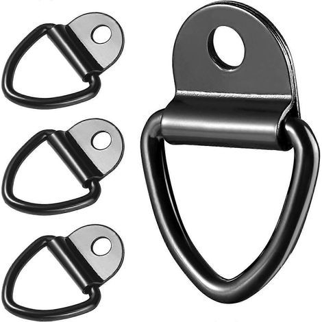 Crochets d'arrimage, anneaux en D, anneaux en V, anneaux de traction, fixations en acier inoxydable pour kayaks, bateaux, canoës, pendentifs, remorques, camionnettes, voitures
