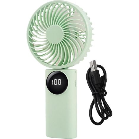 ventilateur portable à main batterie 1200mAh rechargeable (1/5)