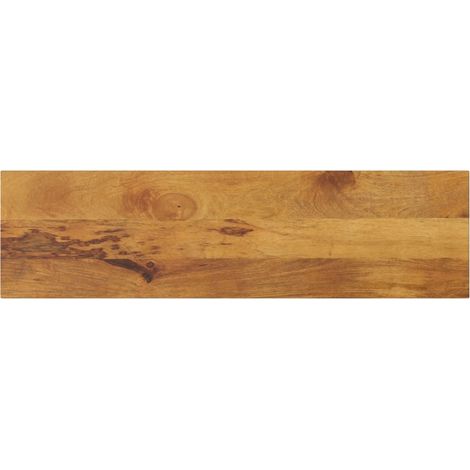 Tischplatte 100x40x2,5 cm Rechteckig Massivholz Mango (1/5)